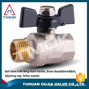 brass ball valve industrial valve body butterfly valve with ss/ iron/ brass ball in heavy duty